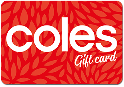 Coles gift card