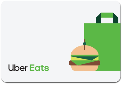 Uber Eats gift card